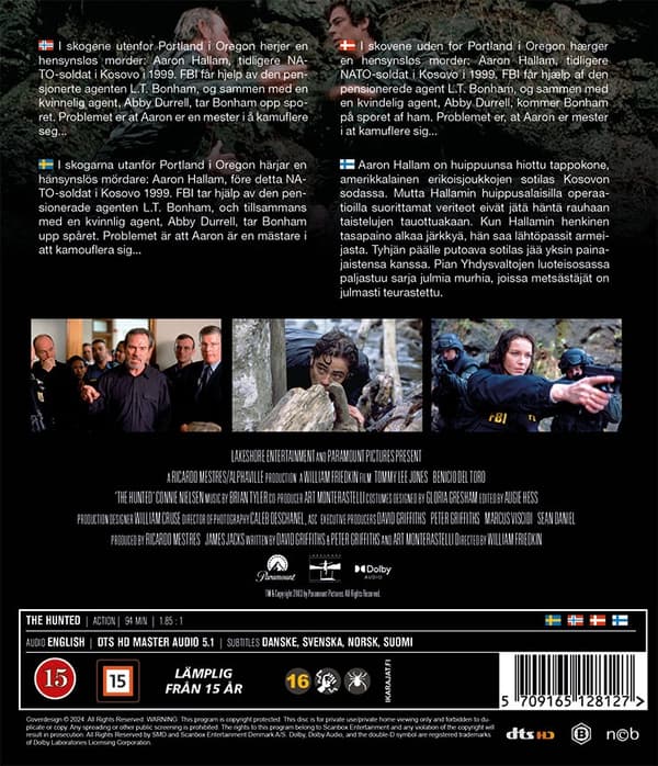 Hunted; The (Blu-ray)
