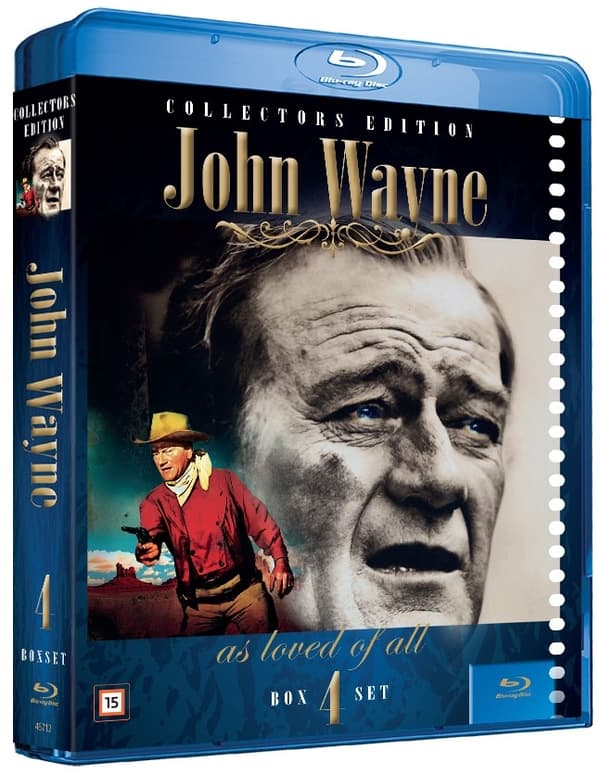 John Wayne: As Loved Of All Box Set (Blu-ray) (4 disc)