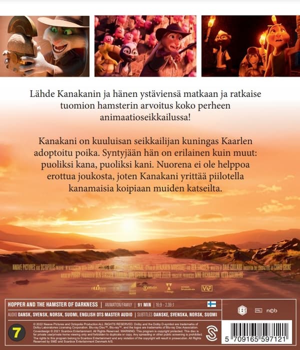 Kanakani – Ja Tuomion Hamsteri (Blu-ray)