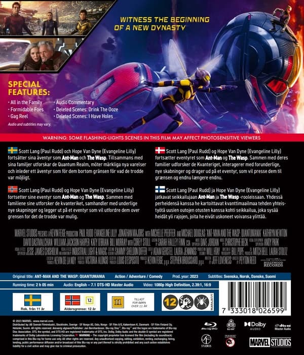 Ant-Man and the Wasp: Quantumania (Blu-ray)