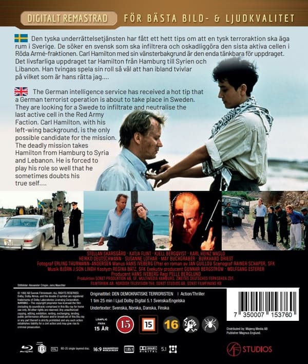 Den Demokraktiske Terroristen (Blu-ray)