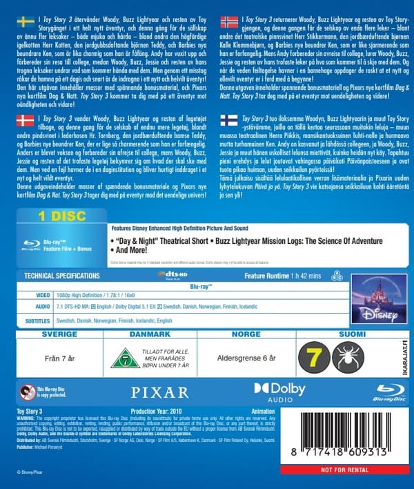 Toy Story 3 (Blu-ray)