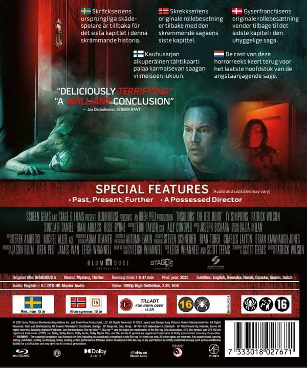 Insidious: The Red Door (Blu-ray)
