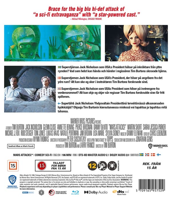 Mars Attacks (Bluray) CDON