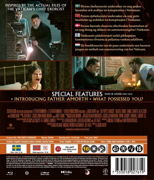 The Pope's Exorcist (Blu-ray)