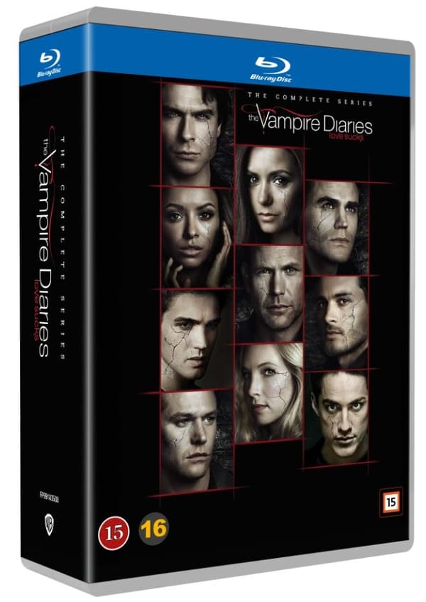 The Vampire Diaries - Sesong 1-8 (Blu-ray)