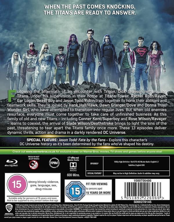 Titans - Season 2 (Blu-ray) (2 disc) (Import)