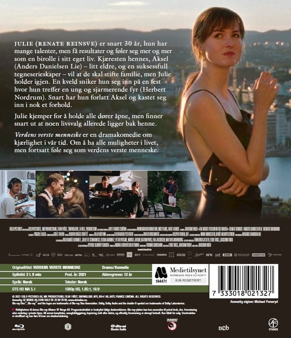 Verdens Verste Menneske (Blu-ray)