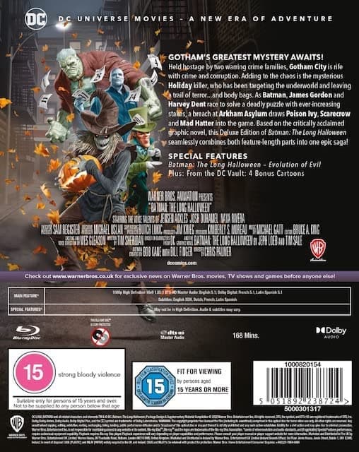 Batman: The Long Halloween - Deluxe Edition (Blu-ray) (Import)
