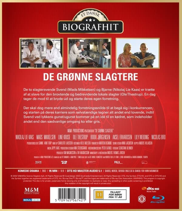 De Grønne Slagtere (Blu-ray)