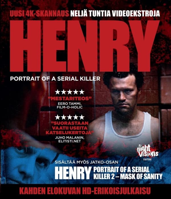 Henry Lee Lucas: Sarjamurhaaja 1 & 2 (Blu-ray)