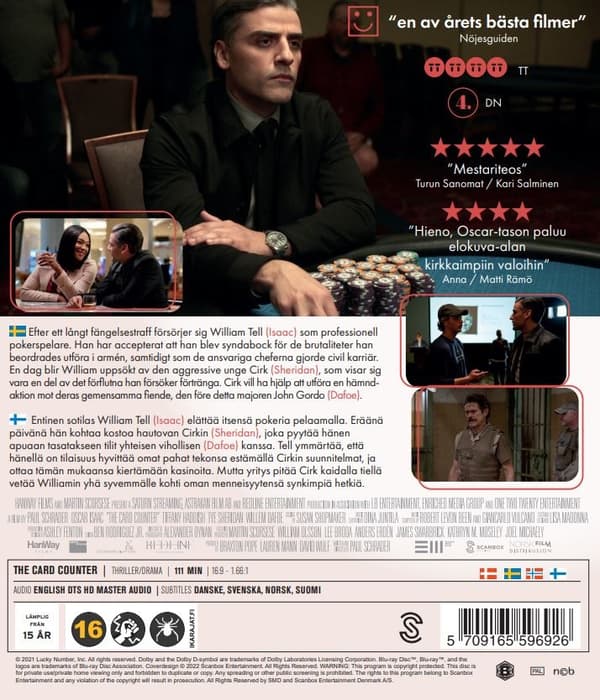 The Card Counter (Blu-ray)