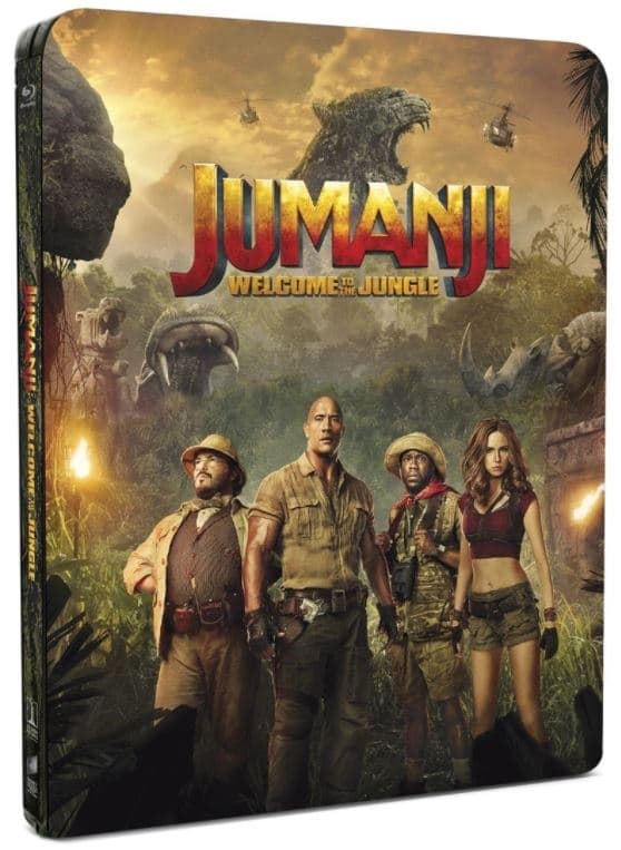 Jumanji: Welcome to the Jungle - Limited Steelbook (Blu-ray)