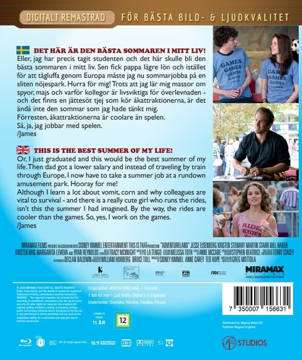 Adventureland (Blu-ray)