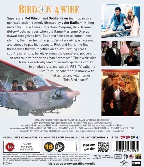 Bird on a Wire (Blu-ray)
