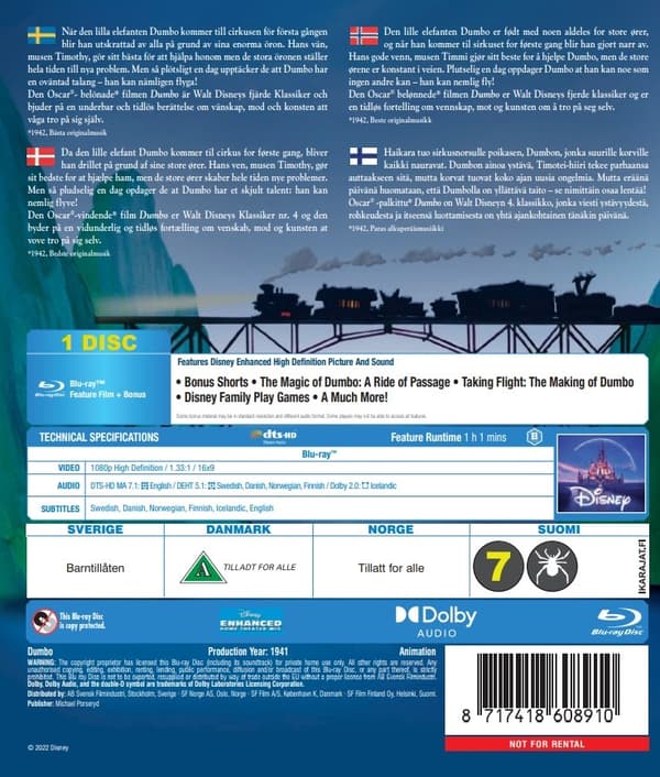 Dumbo (Blu-ray)