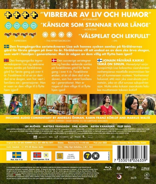 En dag kommer allt det här bli ditt (Blu-ray)