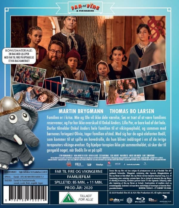Far til fire og vikingerne (Blu-ray)