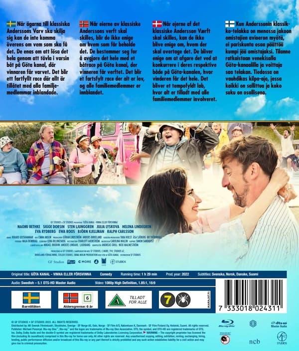 Göta kanal - Vinna eller försvinna (Blu-ray)