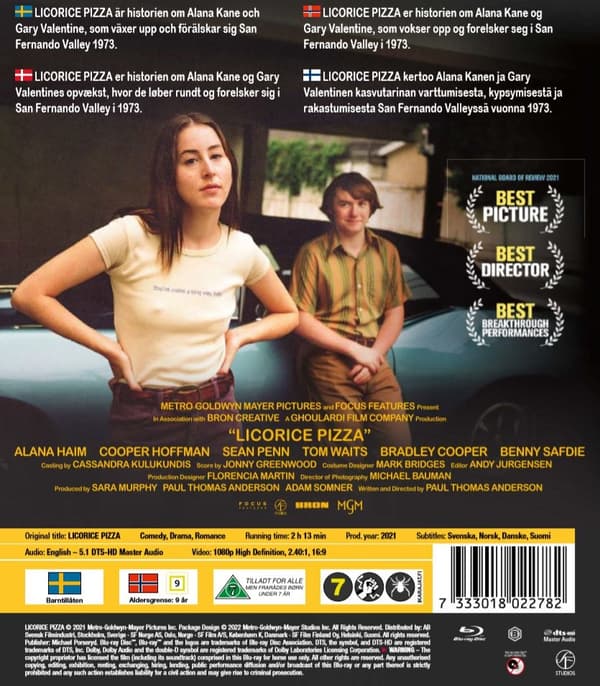 Licorice Pizza (Blu-ray)
