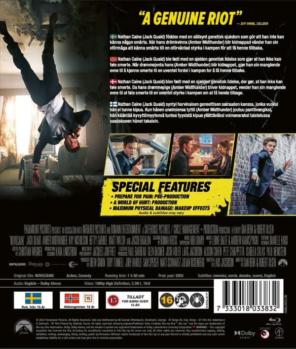 Novocaine (Blu-ray)