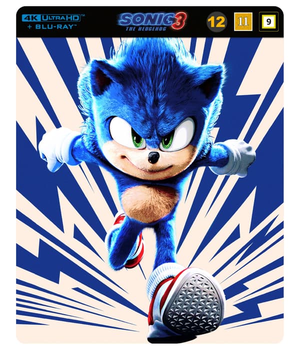 Sonic the Hedgehog 3 Limited Edition Steelbook (4K Ultra HD)