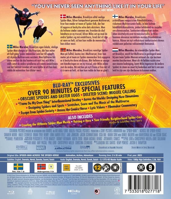 Spider-Man: Across the Spider-Verse (Blu-ray)