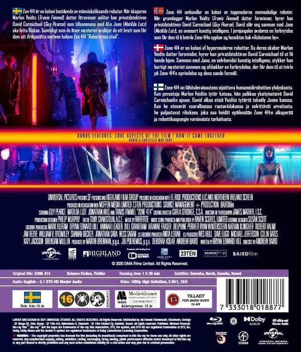 Zone 414 (Blu-ray)