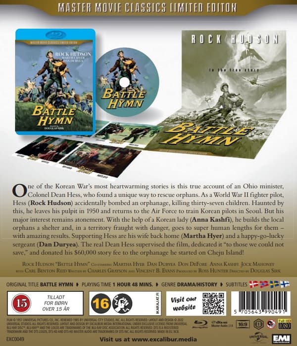 Battle Hymn - Limited Edition (Blu-ray)