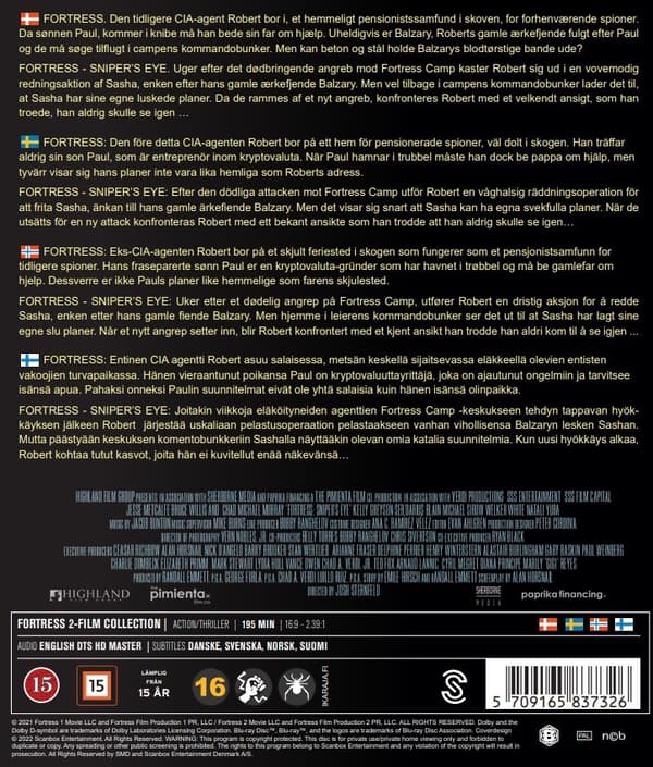 Fortress 1+2 (Blu-ray)