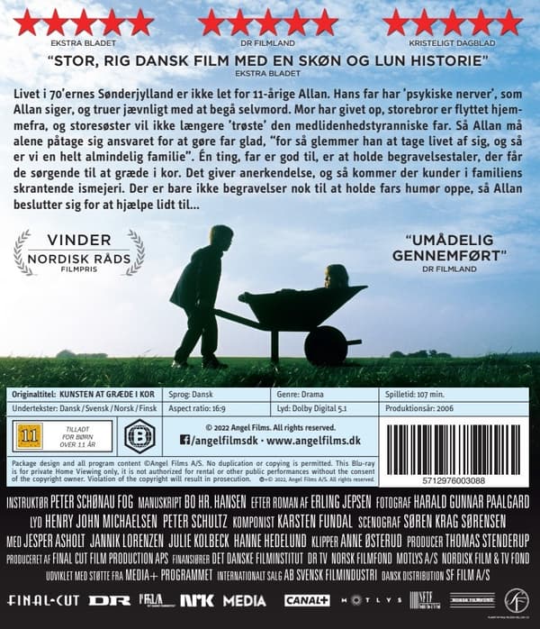 Kunsten At Græde I Kor (Blu-ray)