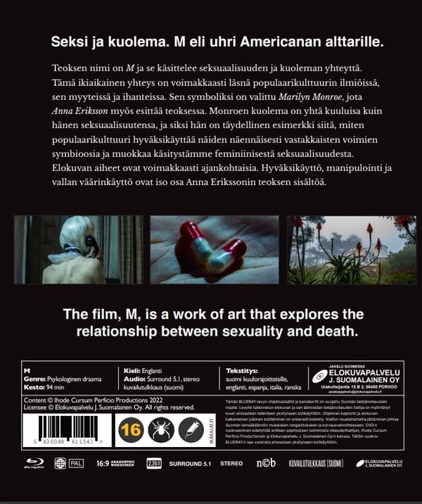 M - Anna Eriksson (Blu-ray)