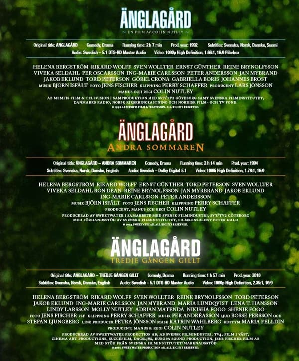 Änglagård 1-3 (Blu-ray)