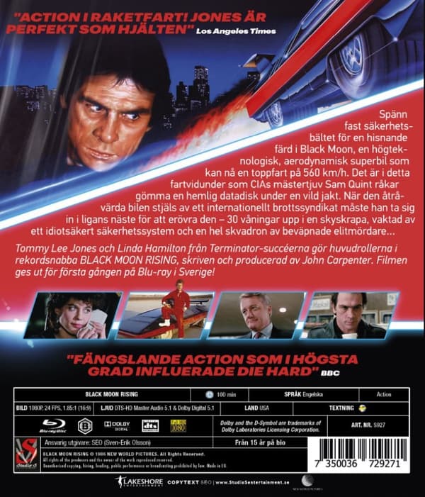 Black Moon Rising (Blu-ray)