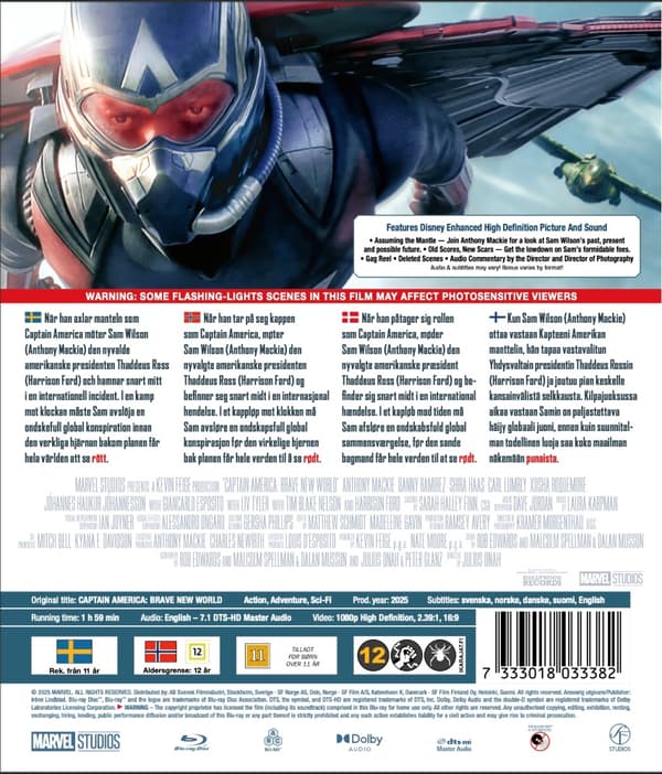 Captain America: Brave New World (Blu-ray)