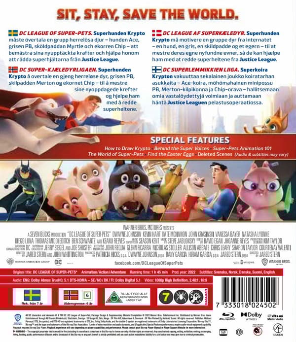 DC League of Super-Pets (Blu-ray)
