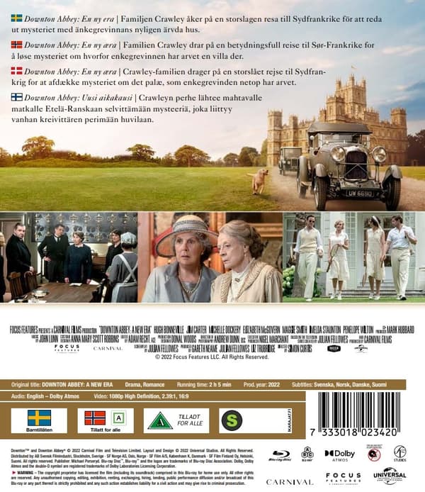 Downton Abbey: A New Era (Blu-ray)