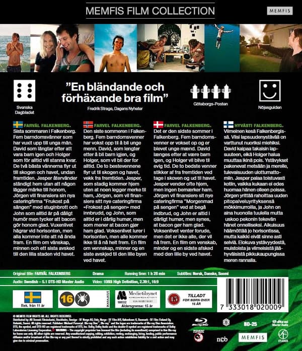 Farväl Falkenberg (Blu-ray)