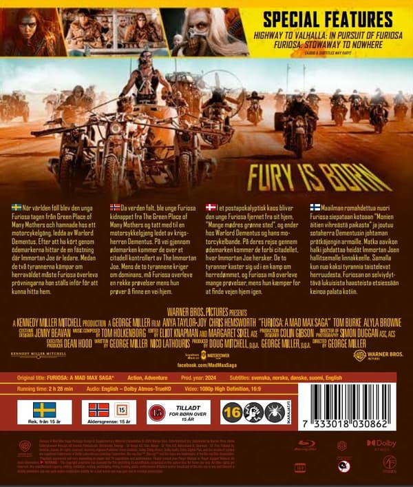 Furiosa: A Mad Max Saga (Blu-ray)