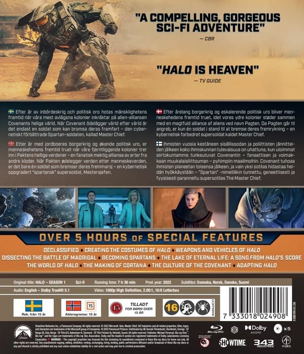 Halo - Kausi 1 (Blu-ray)