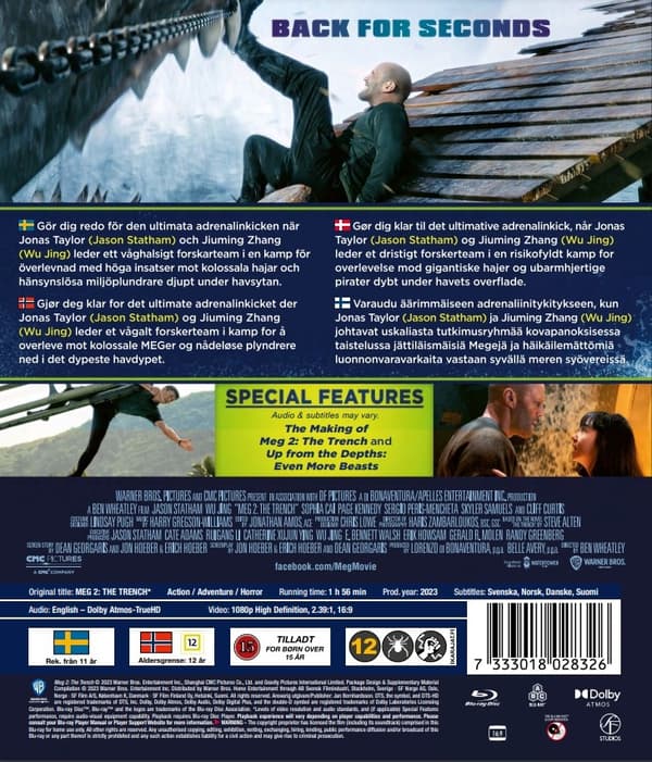Meg 2: The Trench (Blu-ray)