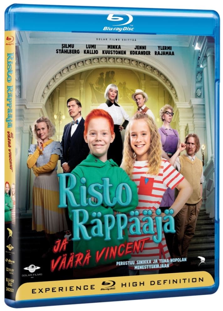 Risto Räppääjä ja väärä Vincent (Blu-ray)