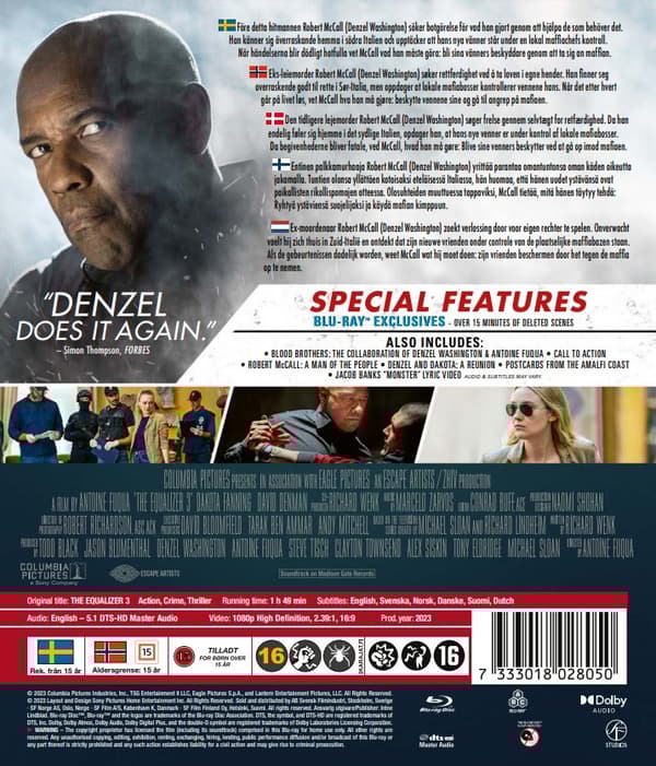 The Equalizer 3 (Blu-ray)