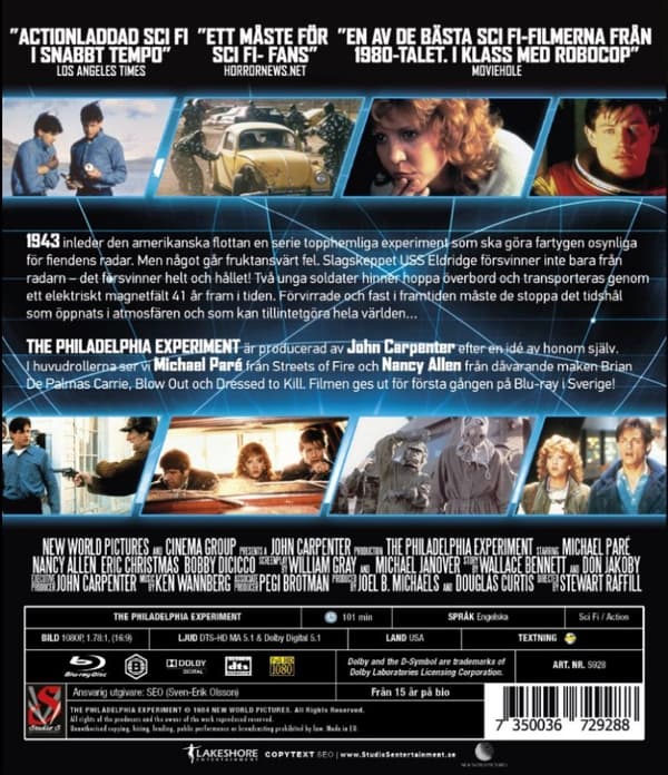 The Philadelphia Experiment (Blu-ray)