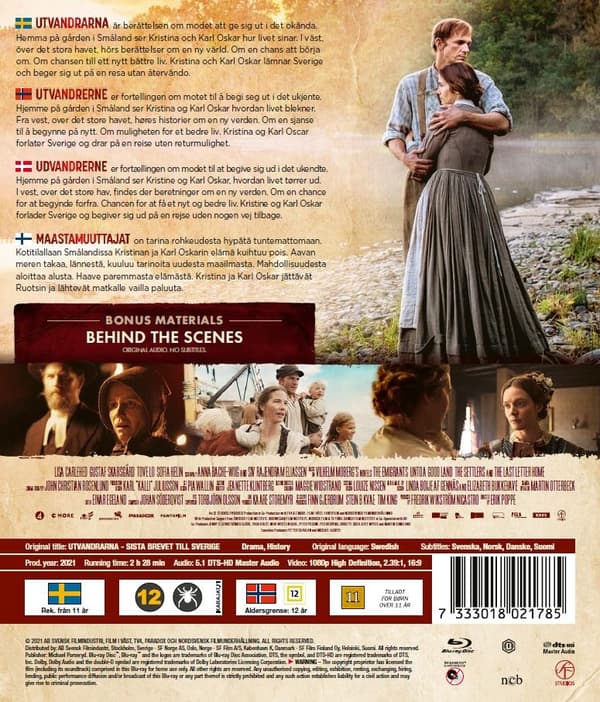 Utvandrarna (Blu-ray)