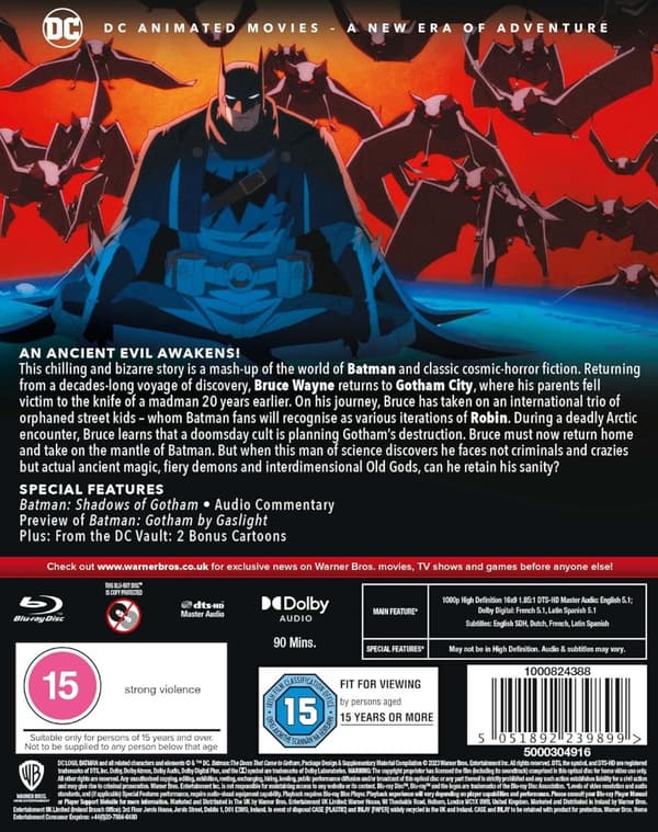 Batman: The Doom That Came to Gotham (Blu-ray) (Import)