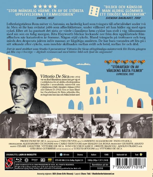 Cykeltjuven (Blu-ray)
