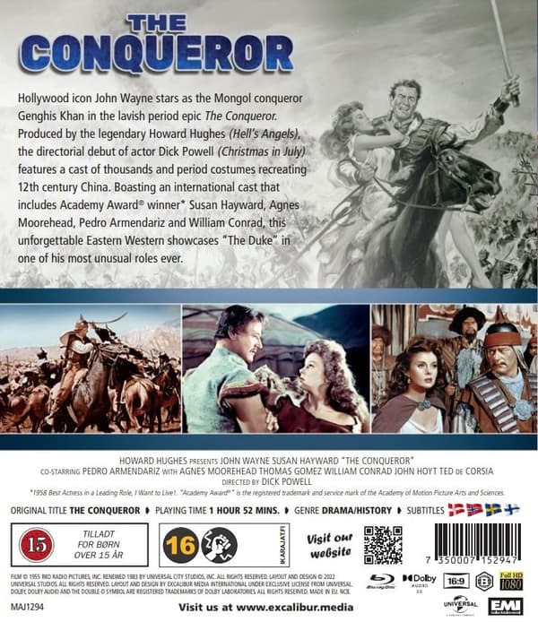 The Conqueror (Blu-ray)