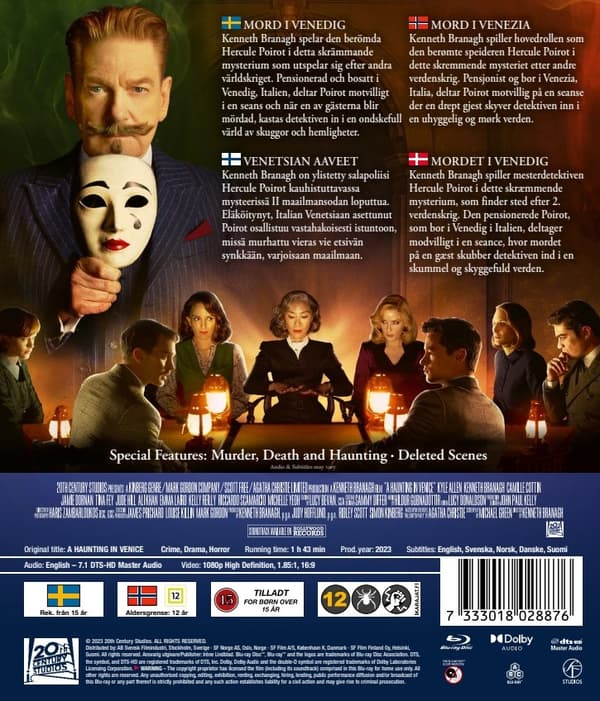 A Haunting In Venice (Blu-ray)