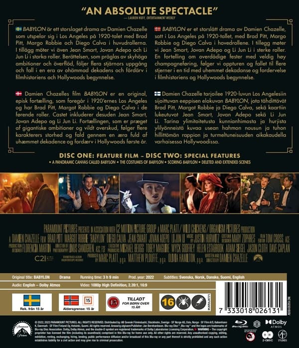 Babylon (Blu-ray) (2 disc)